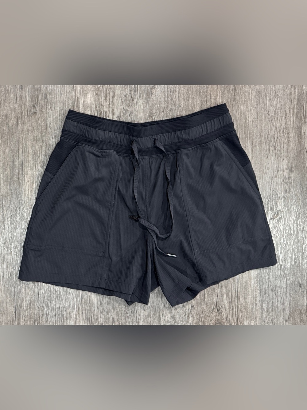 Black Lululemon Dance Studio Shorts Black LW7CCGS
